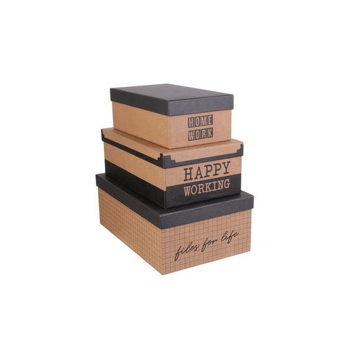 BOITE DE RANGEMENT X3