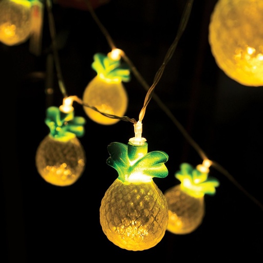 GUIRLANDE 10 LED ANANAS EXOTIC SAUVAGE