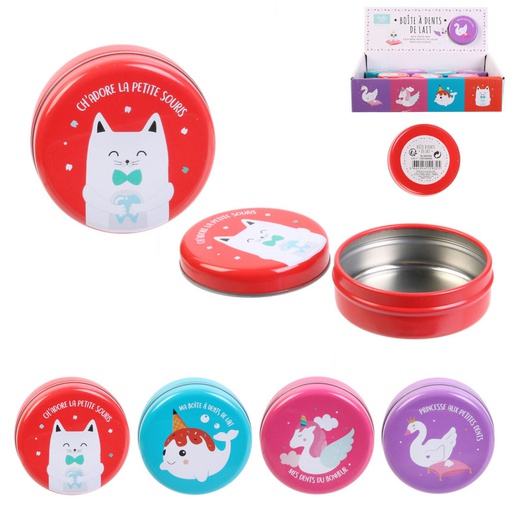 Boite à dents de lait