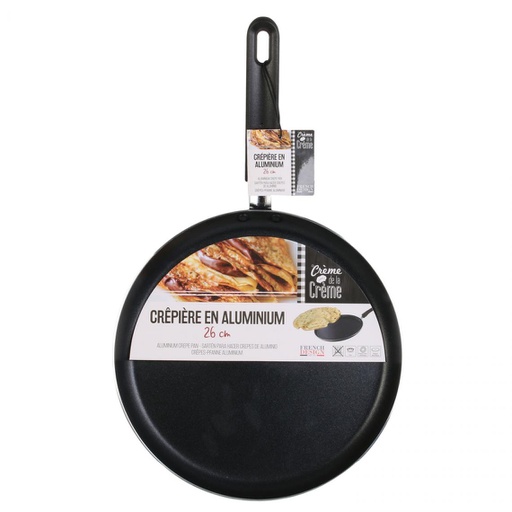 CREPIERE ALUMINIUM 26 CM A3/M18