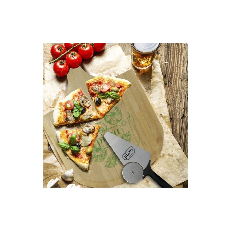 PLANCHE BOIS PRESENTATION PIZZA
