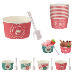 POT A GLACE AVEC CUILLERE