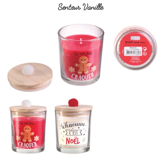 BOUGIE SENTEUR VANILLE