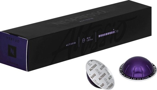 CAPSULES NESPRESSO VERTUO ALTISSIO 40 ML INTENS 9