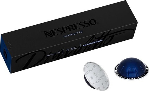 CAPSULES NESPRESSO VERTUO DIAVOLITTO 40 ML inten 11