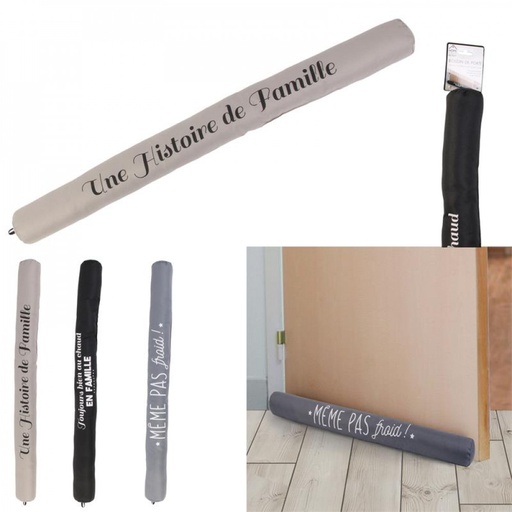 Boudin de porte à message