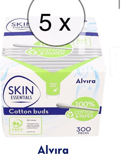 COTTON TIGES 300 PIECES