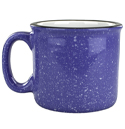 Mug en céramique bleu clair avec motif 35cl