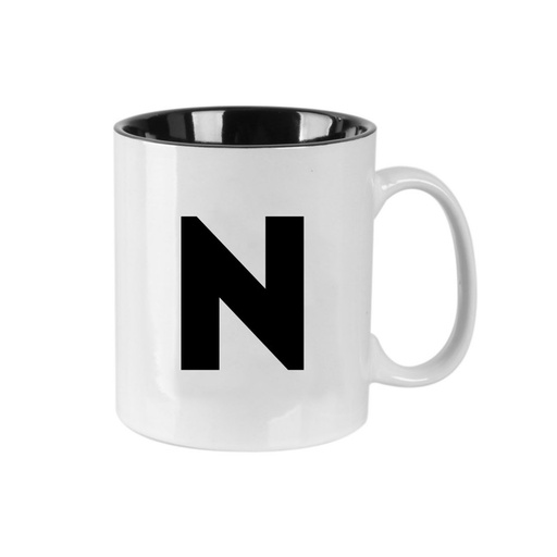 MUG ALPHABET N