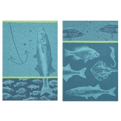 SET TORCHONS X2 POISSONS