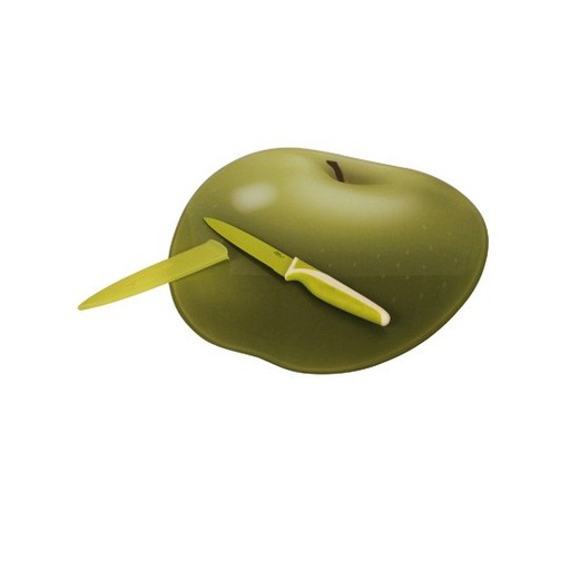 SET PLANCHE A DECOUPER EN VERRE ET COUTEAU       7