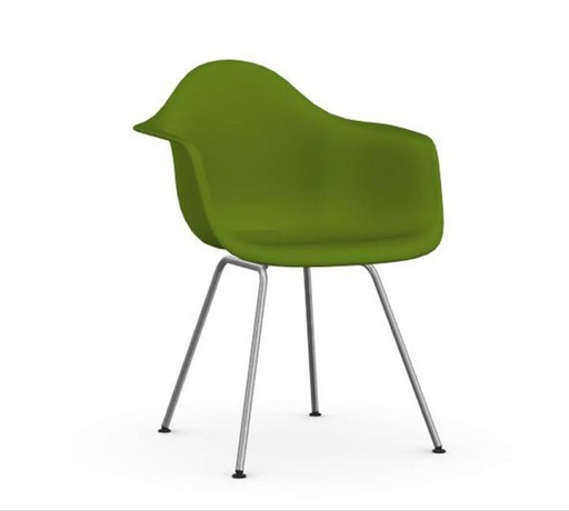 Fauteuil enfant coque PP Vert Pied métal