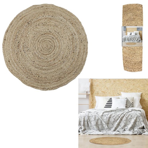 TAPIS ROND JUTE 120CM