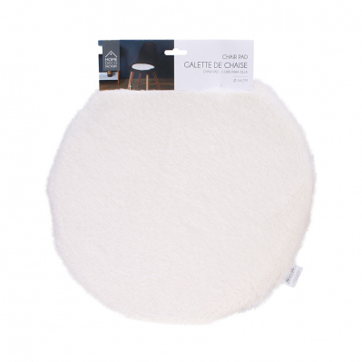 GALETTE CHAISE IMMITATION FOURRURE