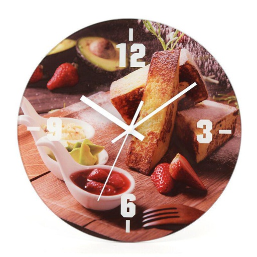 HORLOGE MURALE DECO CUISINE