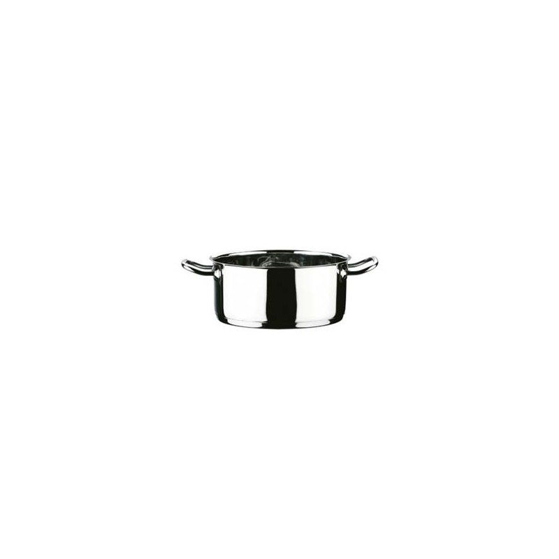 CASSEROLE 2 POIGNEES DAILY PLUS EN INOX 18/10