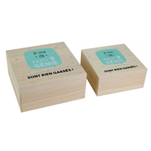 BOITE CARREE BOIS KIDS A2/M12