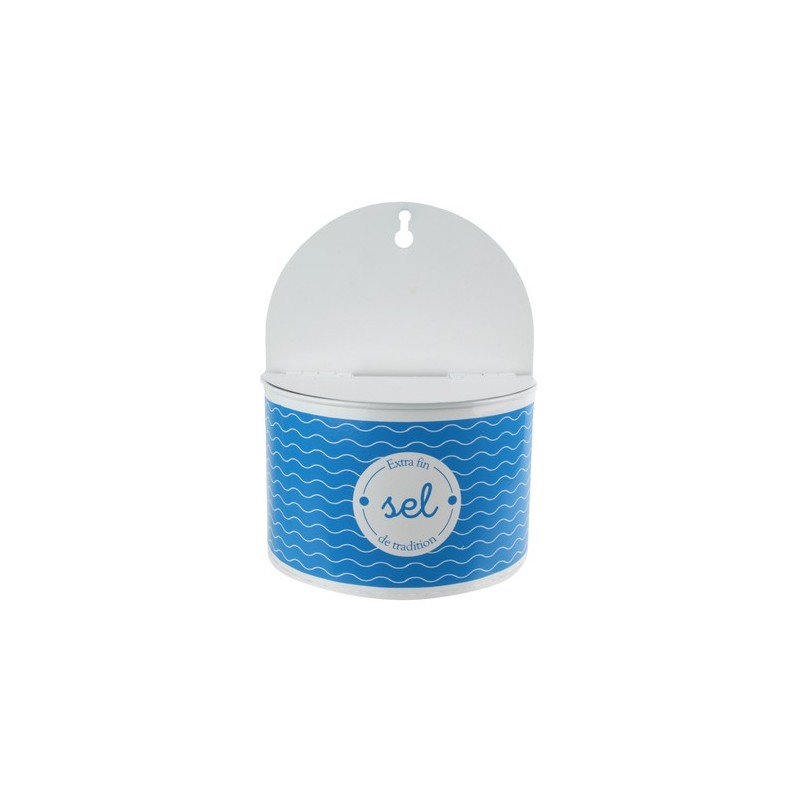 Boite a sel métal à clapet