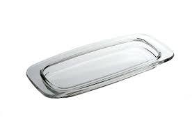 PLATEAU EN VERRE RECTANGULAIRE