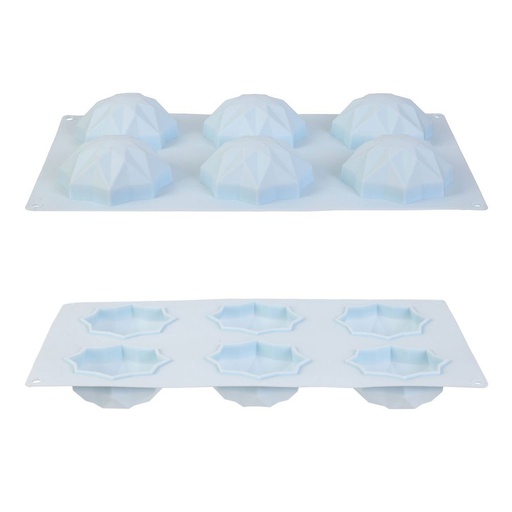 MOULE EN SILICONE FORME DIAMANT