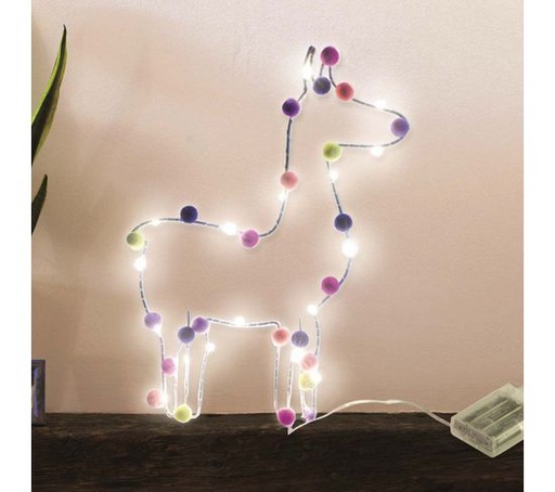 Décoration murale lumineuse