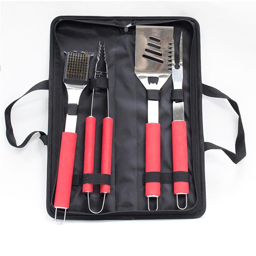 COFFRET DE 4 USTENSILES POUR BARBECUE CUISY
