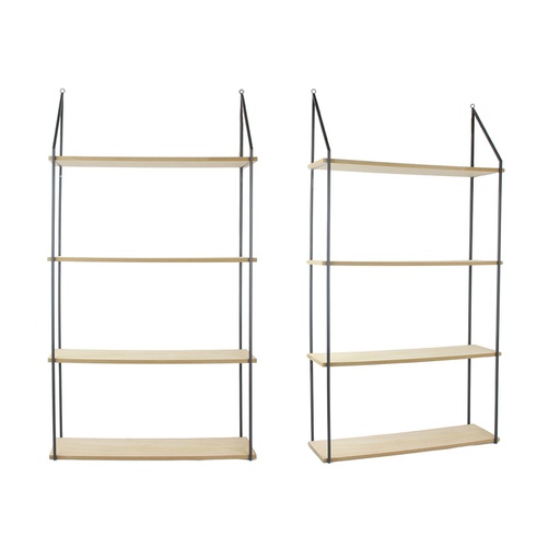 ETAGERE ECHELLE BOIS METAL