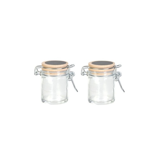 BOCAL CRAIE COUVERCLE BOIS ARDOISE 4CL M24