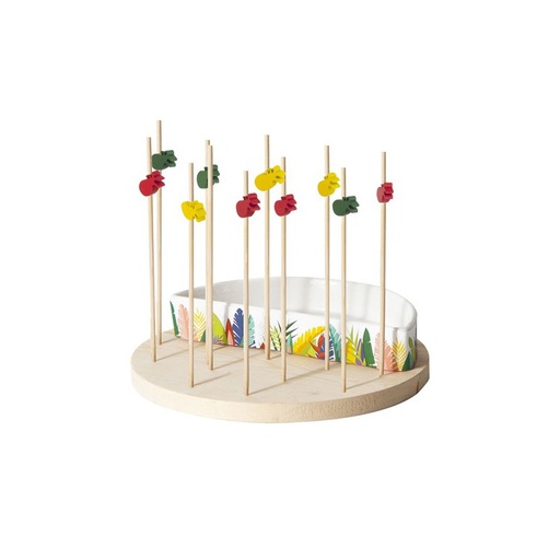 SUPPORT APERO EXOTIC DEMI COUPELLE 11 PIQUES M12