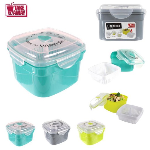 LUNCH BOX ET CUIT VAPEUR 1.5L M18