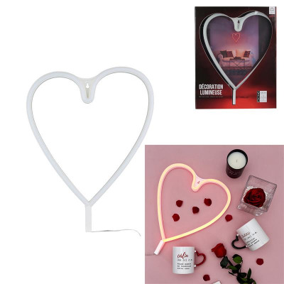 DECORATION LUMINEUSE NEON TROIS PILES