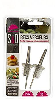 BOUCHON BEC VERSEUR INOX X2PCS