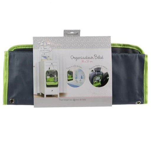 Accessoires pour enfant - Organisateur pour bébé - 36 x 52 cm - Couleur aléatoire