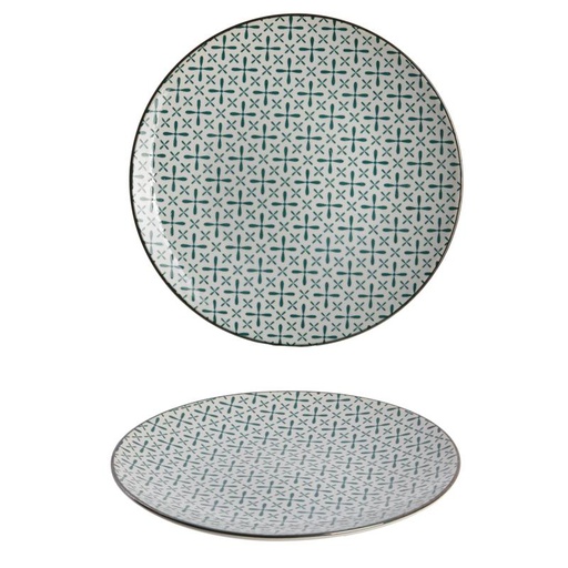 PORCELAIN PLATE 19CM CERAMIC