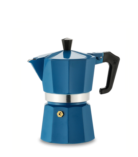 CAFETIÈRE PEZZETTI BLEU 3 tasses