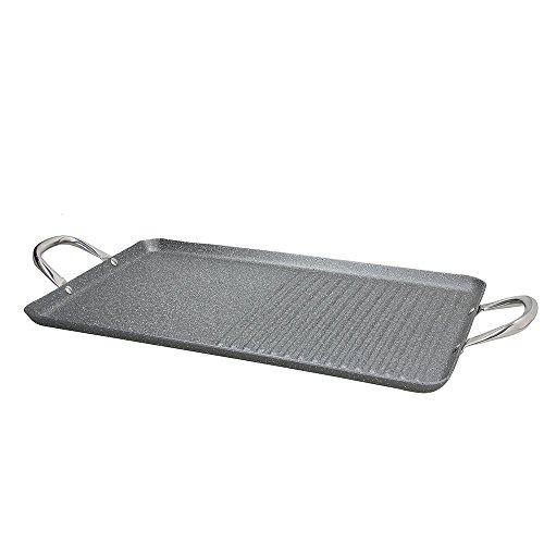 PLAT Double Grill (Poignée Fixe | 48 x 29cm)