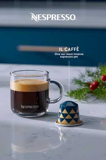 CAPSULES NESPRESSO VERTUO IL CAFFE 40 ML INTEN 11
