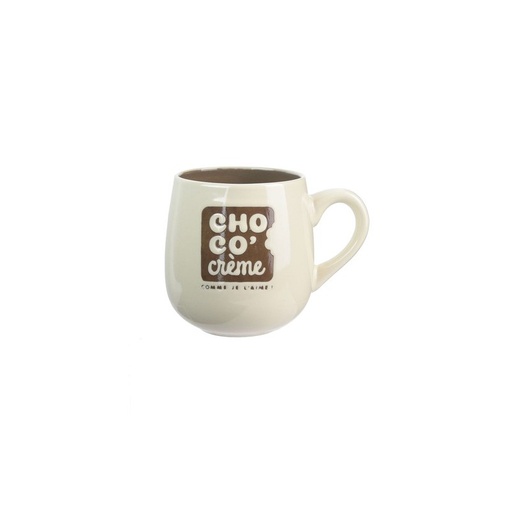 MUG CHAUDRON 325 ML CHOCOLAT