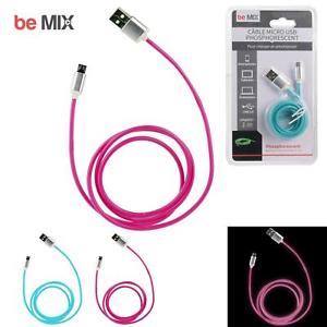 CABLE MICRO USB PHOSPHORESCENT