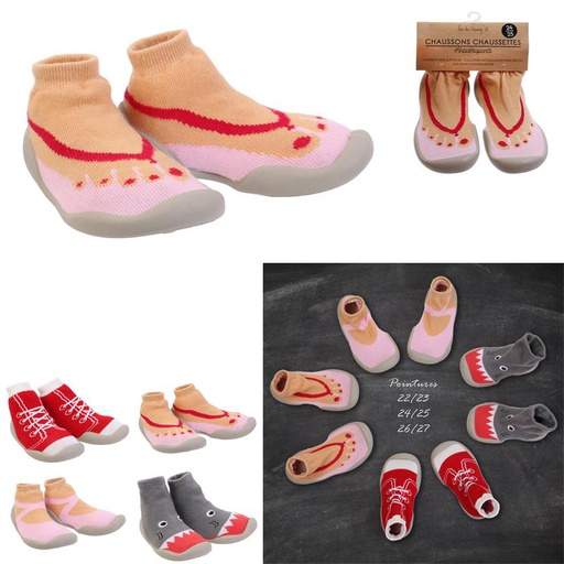 CHAUSSETTES ANTI DERAPANTES ENFANT