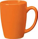 Tasse en céramique orange