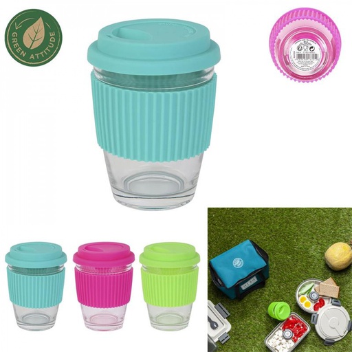 MINI TRAVEL MUG EN VERRE