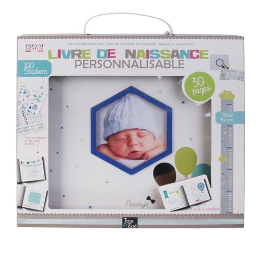 LIVRE DE NAISSANCE PERSONNALISABLE