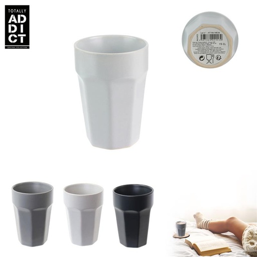 Tasse à expresso mat en céramique