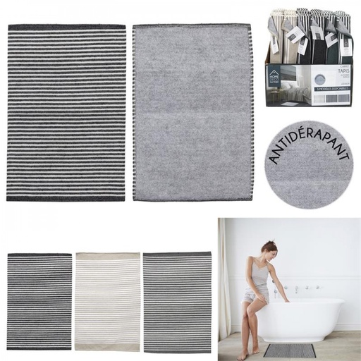 TAPIS ANTIDERAPANT RAYUR 40X60CM