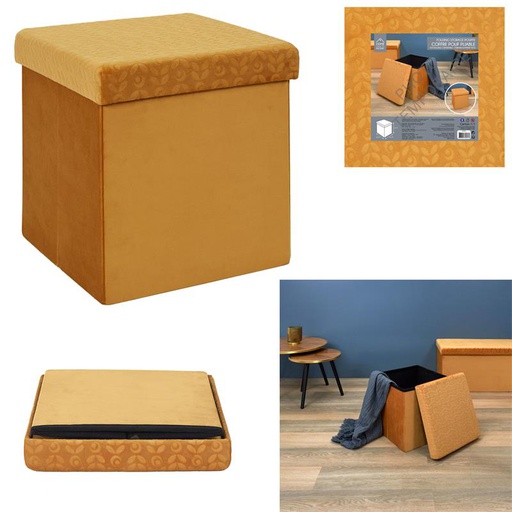 COFFRE POUF PLIABLE